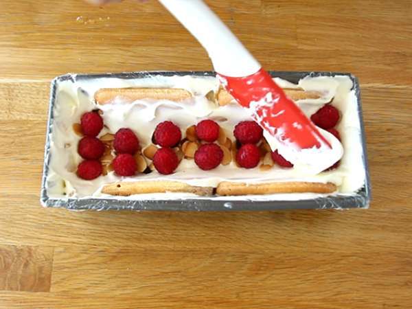 Malinové tiramisu - Príprava krok 5