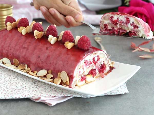 Malinové tiramisu - Príprava krok 12