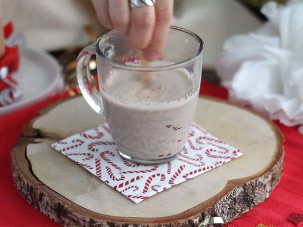 Horké čokoládové lízanky: horká čokoláda + marshmallow - Príprava krok 4