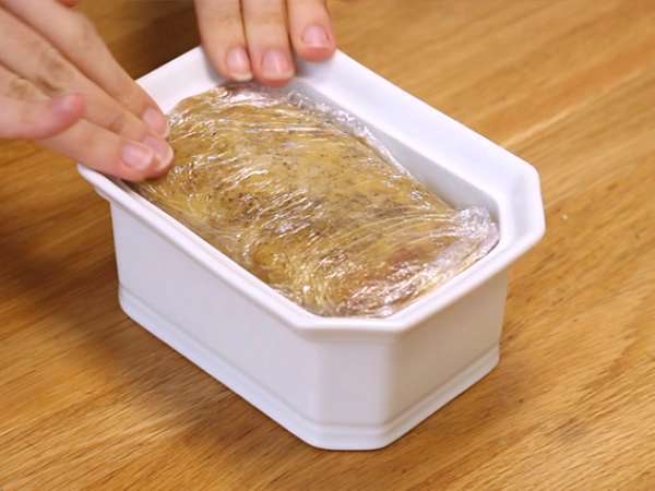Foie gras varené v soli - Príprava krok 4