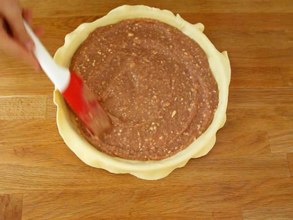Frangipane malinová pistáciová galette des rois - Príprava krok 4