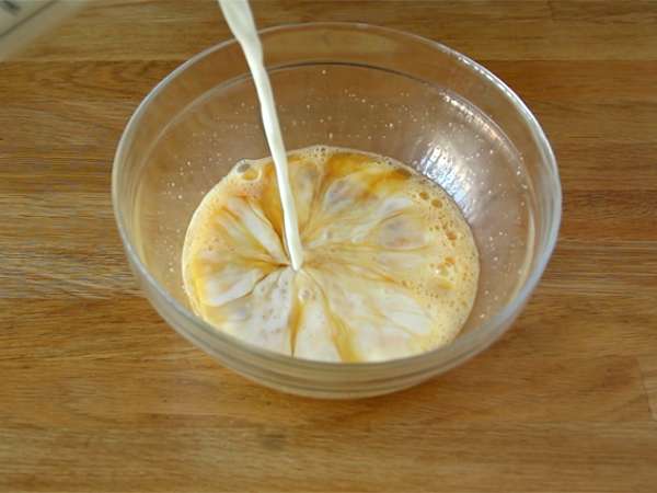 Cesto na palacinky Pastis - Príprava krok 1