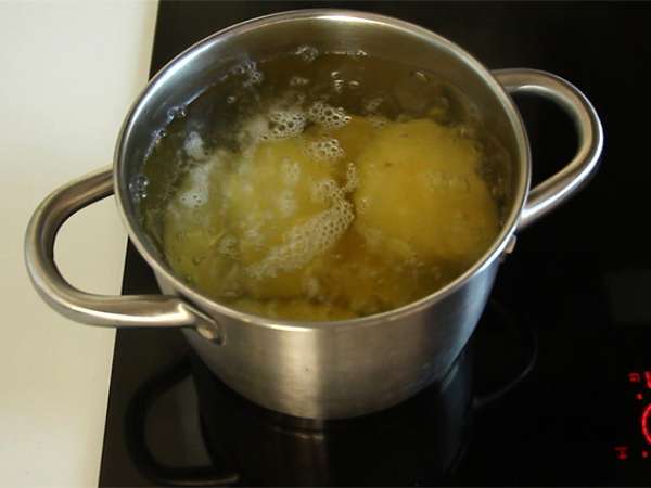 Aligot klobása - Príprava krok 1