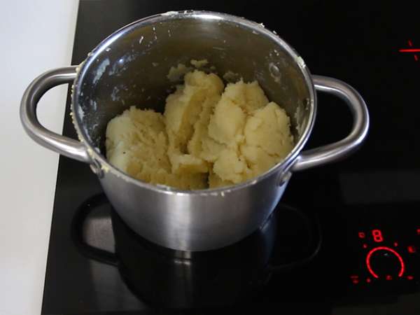 Aligot klobása - Príprava krok 2
