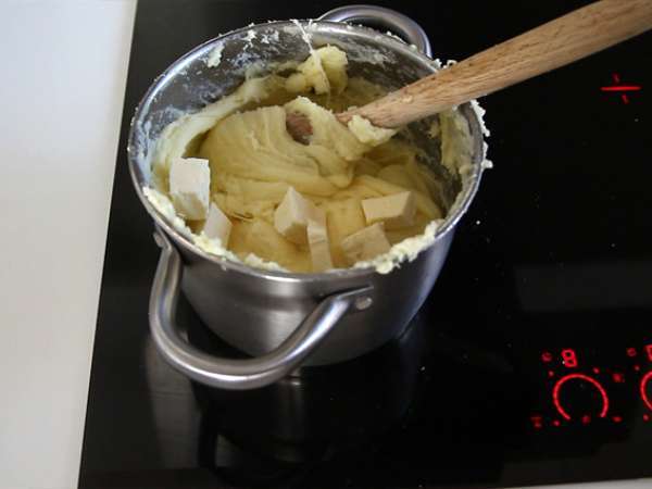 Aligot klobása - Príprava krok 4