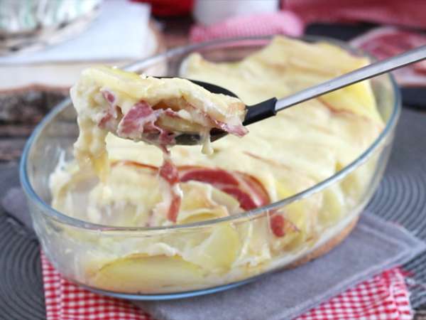 Raclette gratin - Príprava krok 6