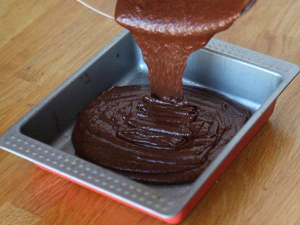 Brownie bez masla - Príprava krok 4