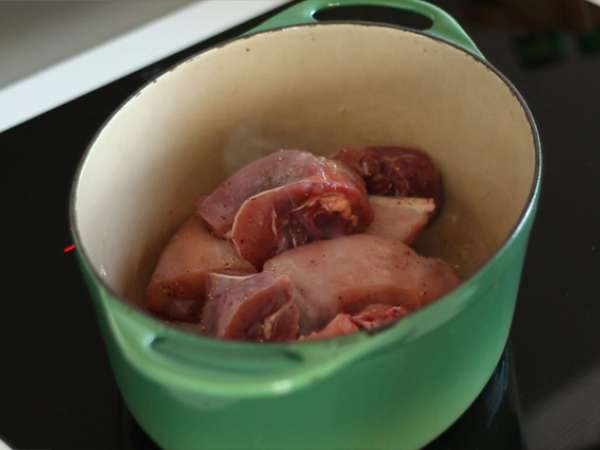 Coq au vin - Príprava krok 2