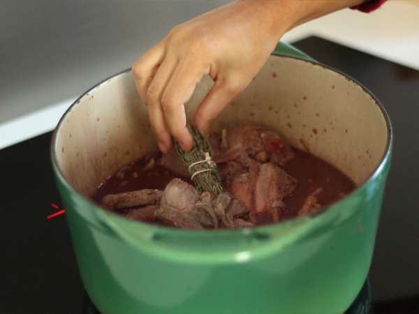 Coq au vin - Príprava krok 3