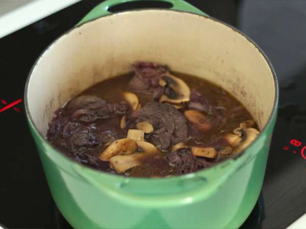 Coq au vin - Príprava krok 5