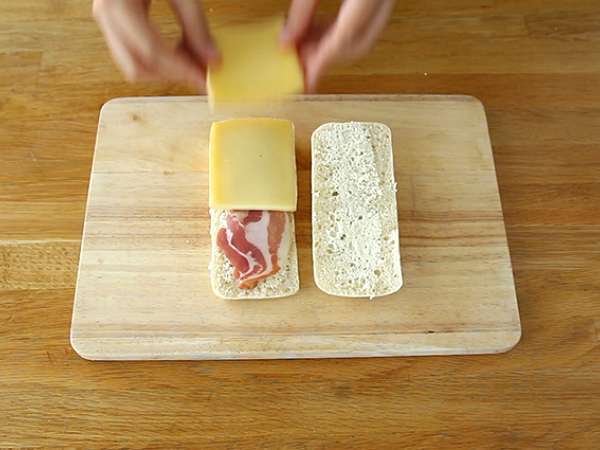 Raclette Panini - Príprava krok 3
