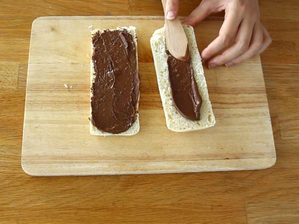 Panini s nátierkou - Príprava krok 2
