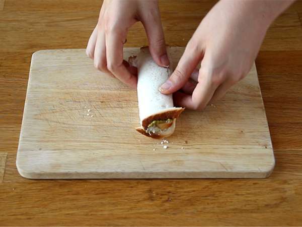 Slané francúzske toasty s pestom - Príprava krok 1
