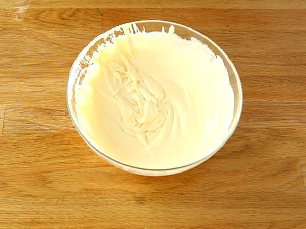 Chladené jahodové tiramisu verrines - Príprava krok 1