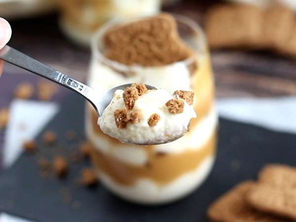 Tiramisu so speculoos a karamelom zo slaného masla - Príprava krok 6
