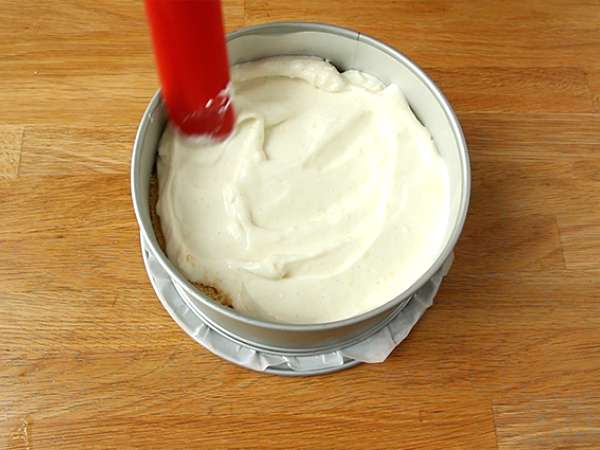 Citrónový cheesecake bez pečenia - Príprava krok 4