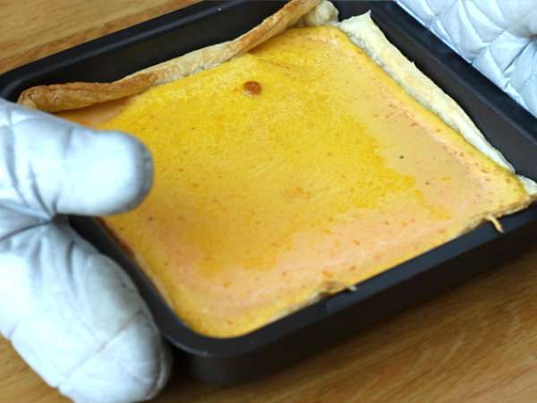 Jarný mrkvový quiche - Príprava krok 4