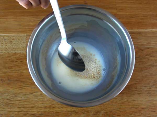 Teľacie mäsové guľky plnené syrom mozzarella - Príprava krok 1
