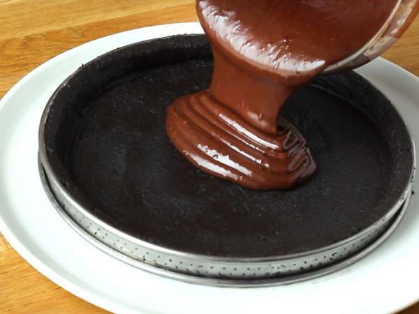 Čokoládový a oreo tartaletka - Príprava krok 4