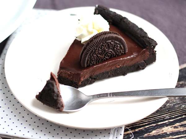 Čokoládový a oreo tartaletka - Príprava krok 6