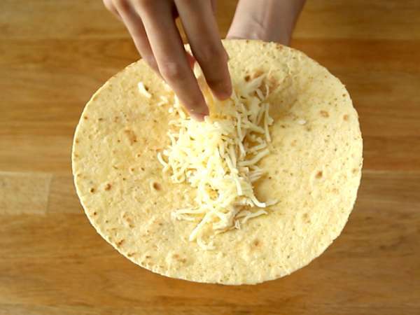 Kuracie enchiladas s chilli omáčkou - Príprava krok 4