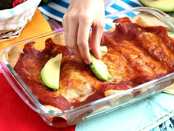 Kuracie enchiladas s chilli omáčkou - Príprava krok 7