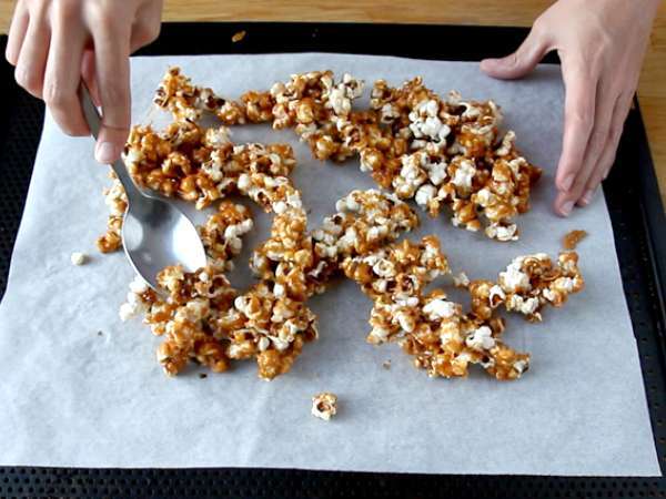 Karamelový popcorn - Príprava krok 6