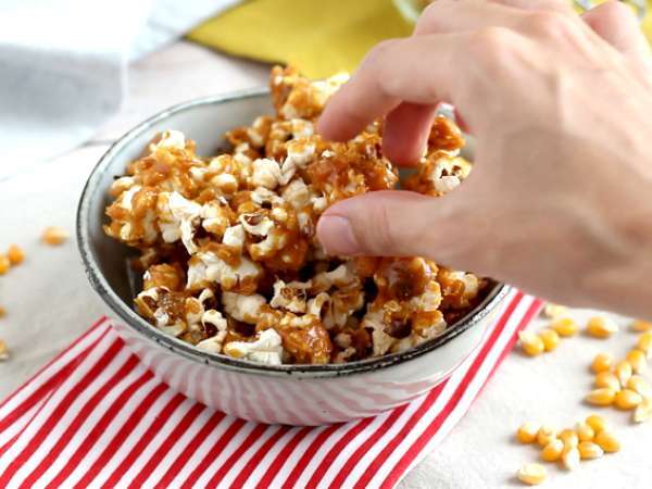 Karamelový popcorn - Príprava krok 7