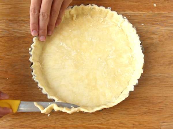 Pekanový koláč. Pekanový koláč - Príprava krok 3