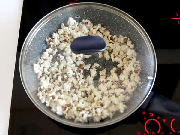 Popcorn s príchuťou pizze - Príprava krok 2