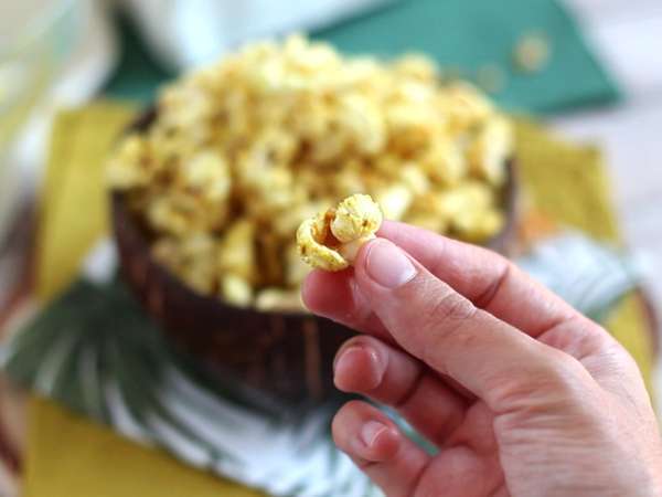Popcorn na kari - Príprava krok 5