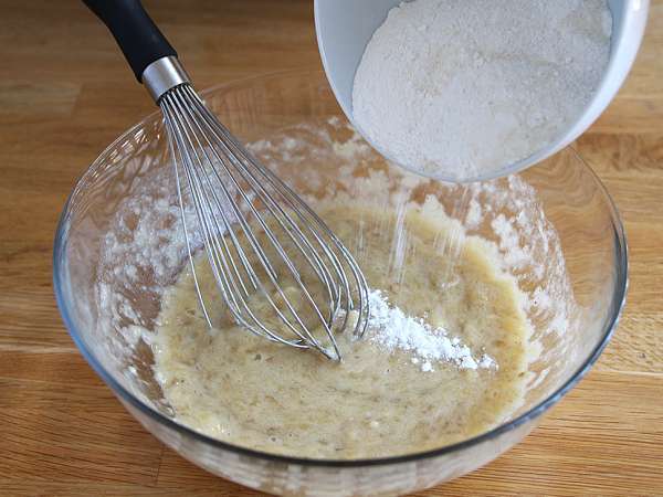 Banánový koláč bez cukru - Banánový chlieb - Príprava krok 3