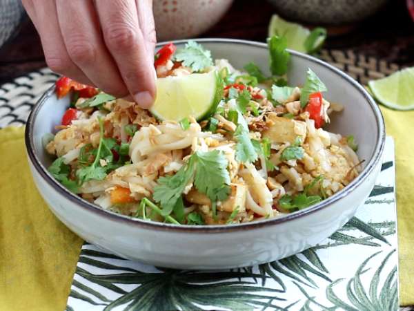 Pad thai s tofu - Príprava krok 8