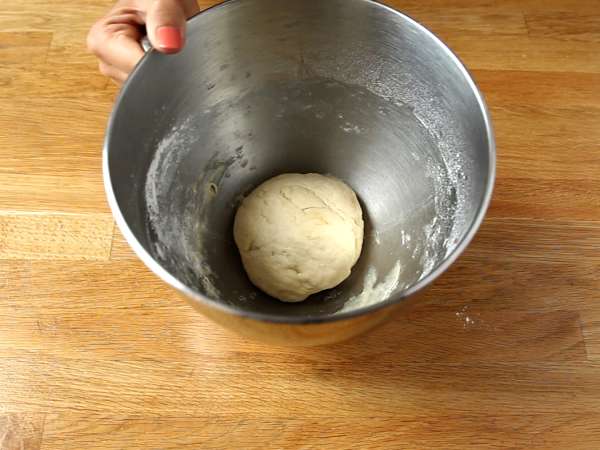 Smažený pita chlieb - Príprava krok 3
