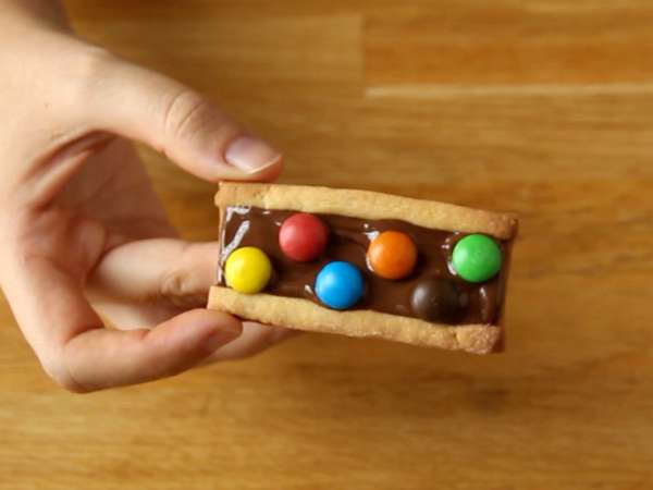 Sušienky s m&m's - Príprava krok 7