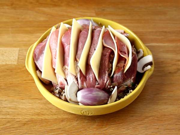 Bravčová pečienka Orloff - Príprava krok 4