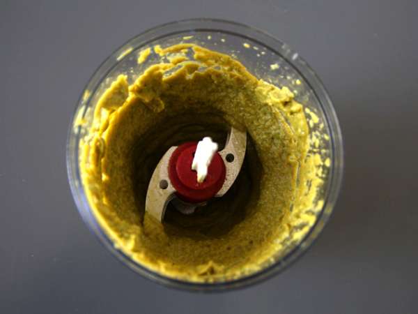 Guacamole s hráškom a limetkou - Príprava krok 2
