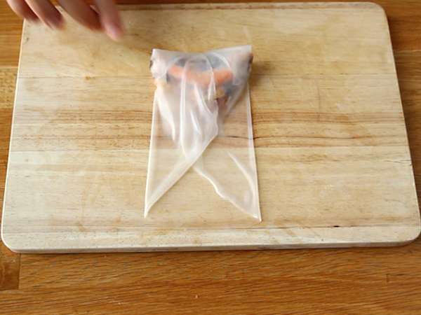 Krevety a hubové rezance - Príprava krok 5