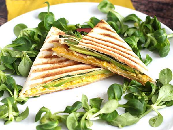 Hrianky na štýl obeda - Tortilla Wrap Hack - Príprava krok 7