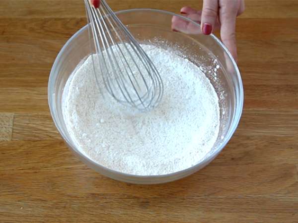 Čokoládové srdiečkové muffiny - vegánske a bezlepkové - Príprava krok 1