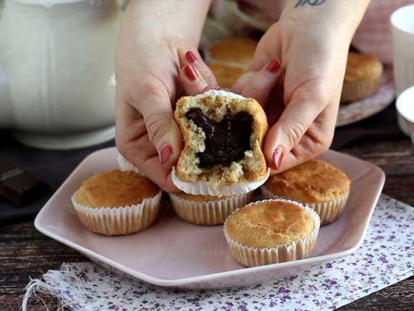 Čokoládové srdiečkové muffiny - vegánske a bezlepkové - Príprava krok 4