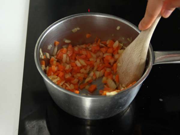 Polievka Tortellini - Príprava krok 4