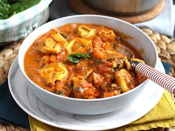 Polievka Tortellini - Príprava krok 7