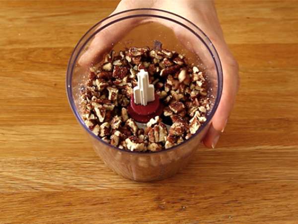 Brawnie - Raw date brownie - Príprava krok 1