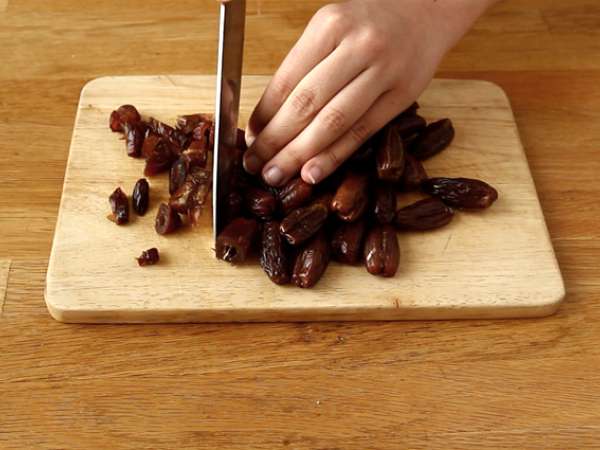 Brawnie - Raw date brownie - Príprava krok 2