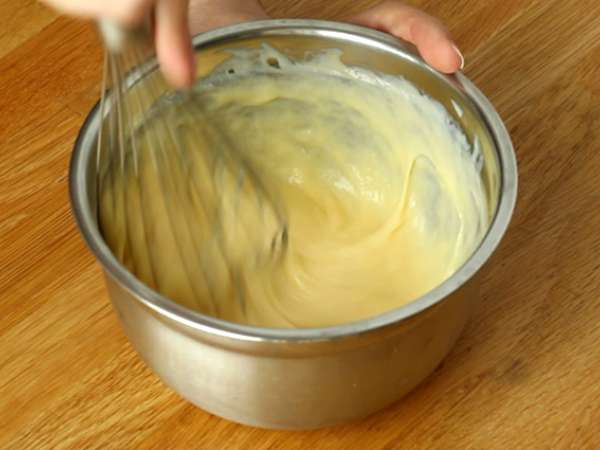 Kokosový flan v reštaurácii Cookeo - Príprava krok 2