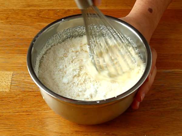 Kokosový flan v reštaurácii Cookeo - Príprava krok 3