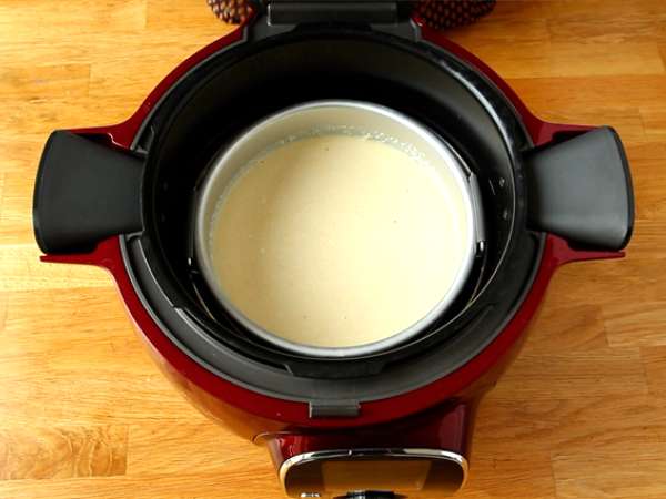 Kokosový flan v reštaurácii Cookeo - Príprava krok 5