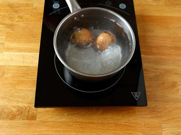 Sendvič s croissantom na desiatu - Príprava krok 1