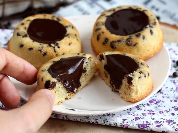 Čokoládové tigrie pečivo - chrumkavá ganache - Príprava krok 9